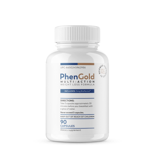 Fat Loss Supplements That Actually Work - Picture of PhenGold Bottle
